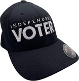 Independant Voter – Flex Fit, Fitted Hat, with Block Lettering by Pats Hats